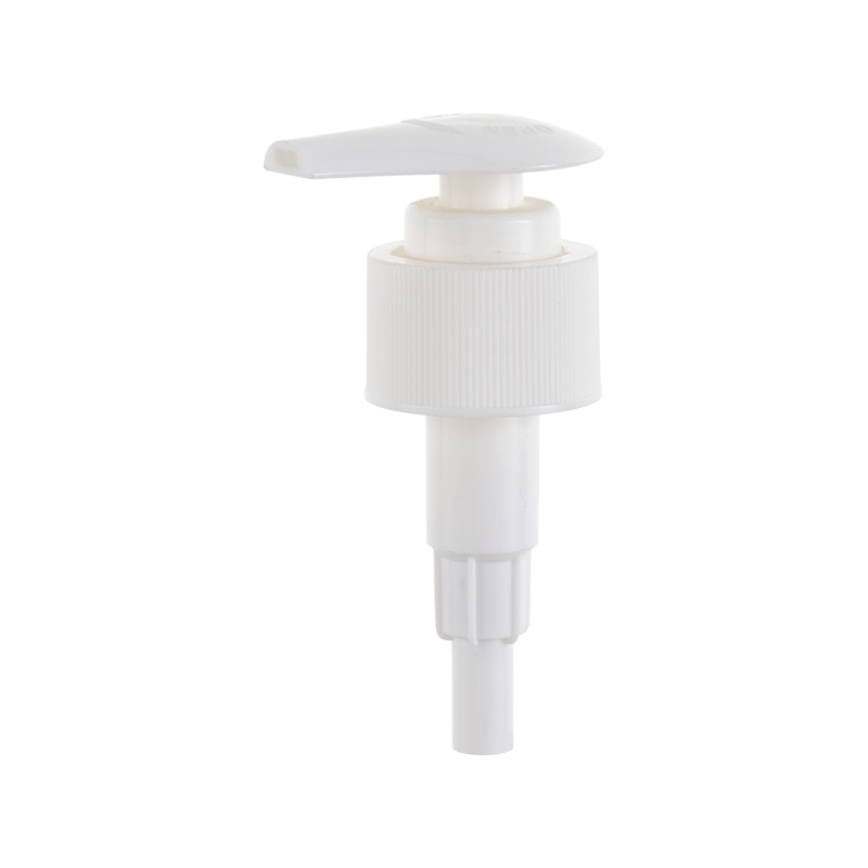 Pompe à lotion à vis SJ302-E avec capuchon en forme de cœur
