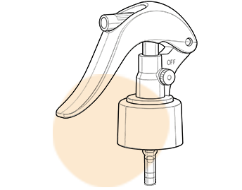 Mini pulvérisateur à gâchette