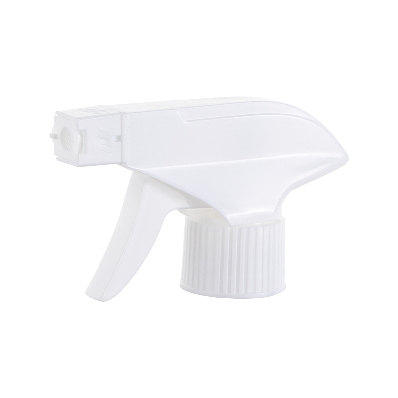 Pulvérisateur à gâchette carrée standard SJ305-CP Type C avec buse en mousse à mailles en plastique Pulvérisateur à gâchette carrée standard SJ305-CP Type C avec buse en mousse à mailles en plastique